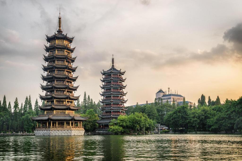 Greentree Alliance Hotel Guangxi Guilin Zhongshan Nan Road Railway Station Dış mekan fotoğraf